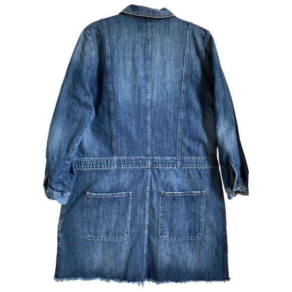 NWOT LUCKY BRAND Womens' Workwear Denim Long Sleeve Dress Size XL (PLEASE READ) - Picture 5 of 9